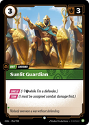 Sunlit Guardian (OGN-054/298) [Riftbound: Origins]