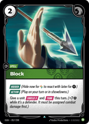 Block (OGN-057/298) [Riftbound: Origins]