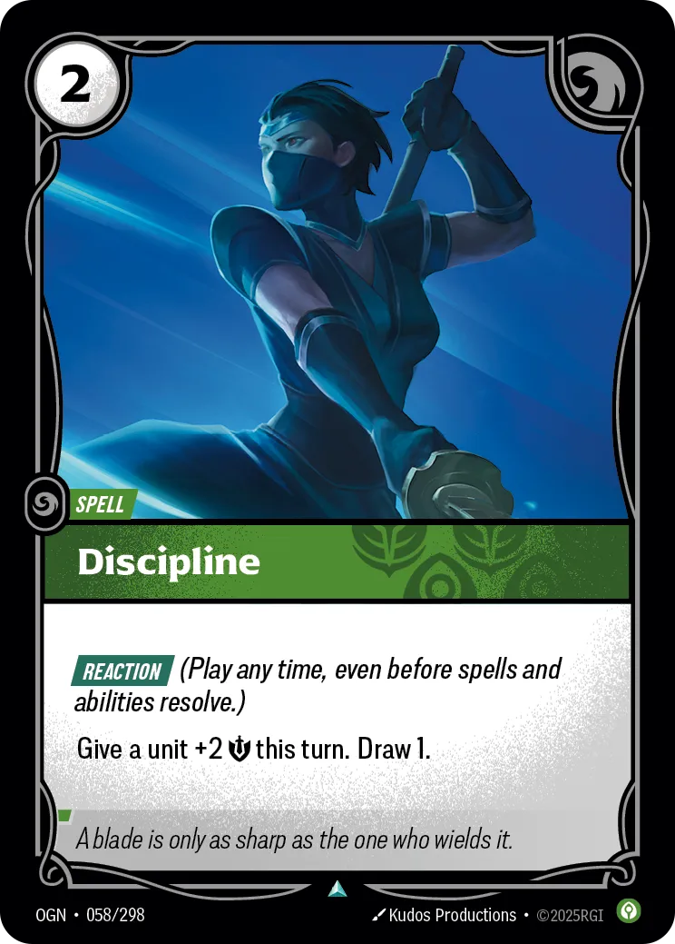 Discipline (OGN-058/298) [Riftbound: Origins]