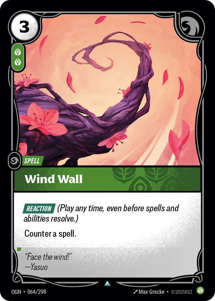 Wind Wall (OGN-064/298) [Riftbound: Origins]