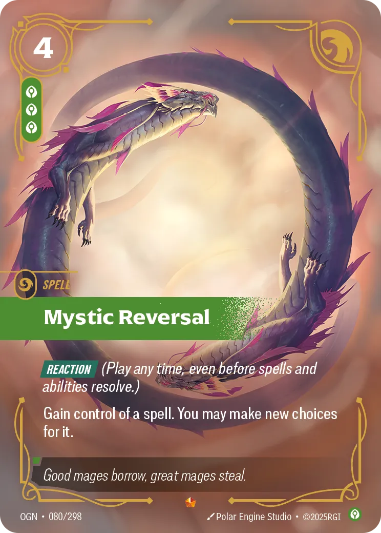 Mystic Reversal (OGN-080/298) [Riftbound: Origins]