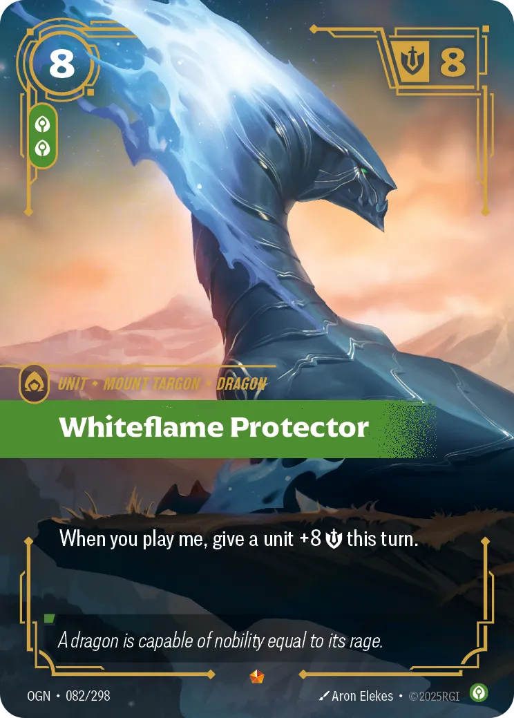 Whiteflame Protector (OGN-082/298) [Riftbound: Origins]