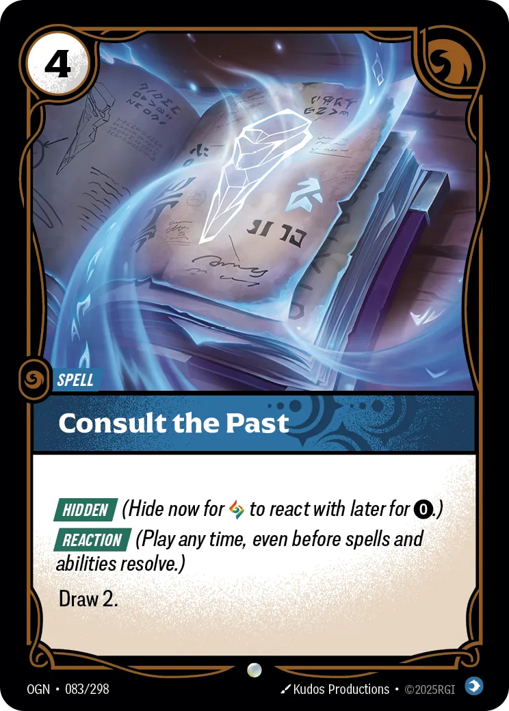 Consult the Past (OGN-083/298) [Riftbound: Origins]