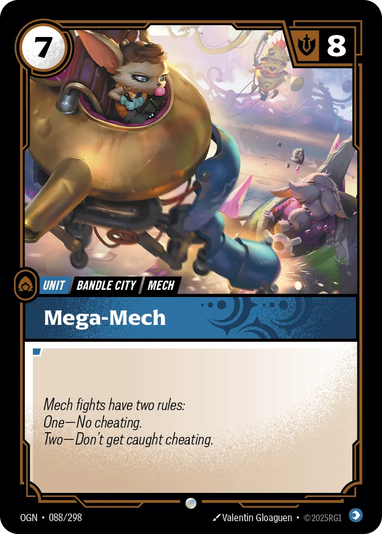 Mega-Mech (OGN-088/298) [Riftbound: Origins]