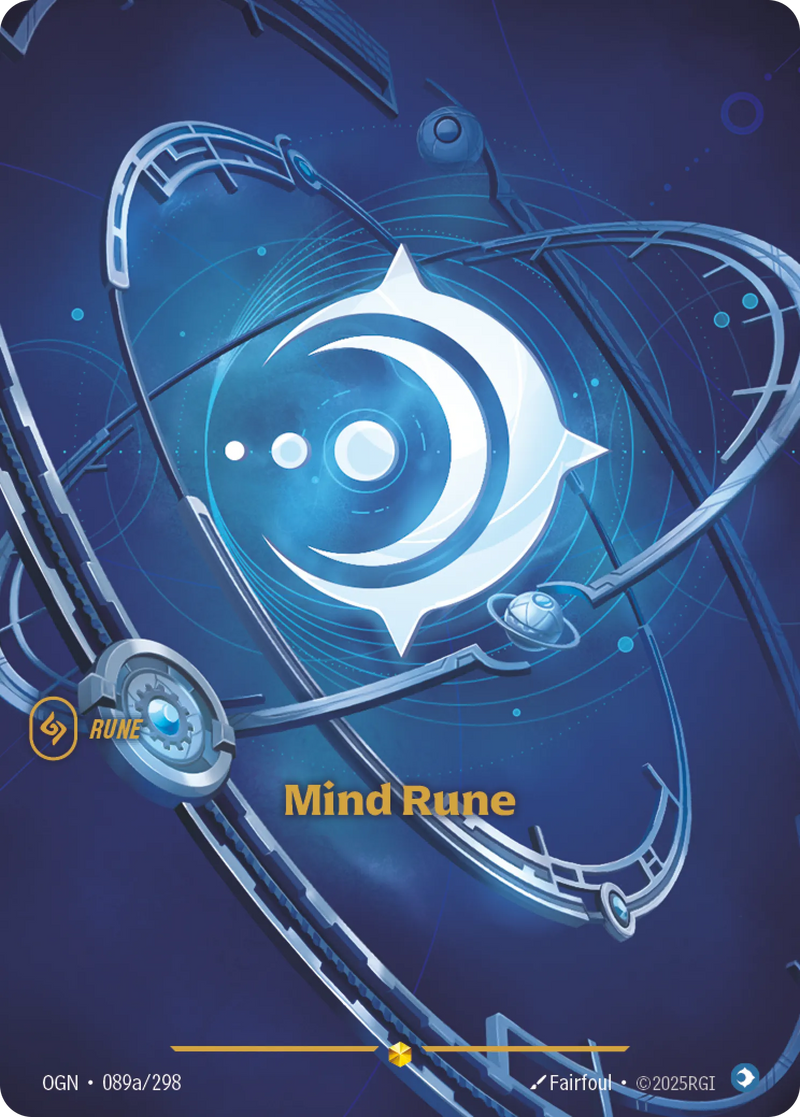 Mind Rune (Alternate Art) (OGN-089a/298) [Riftbound: Origins]