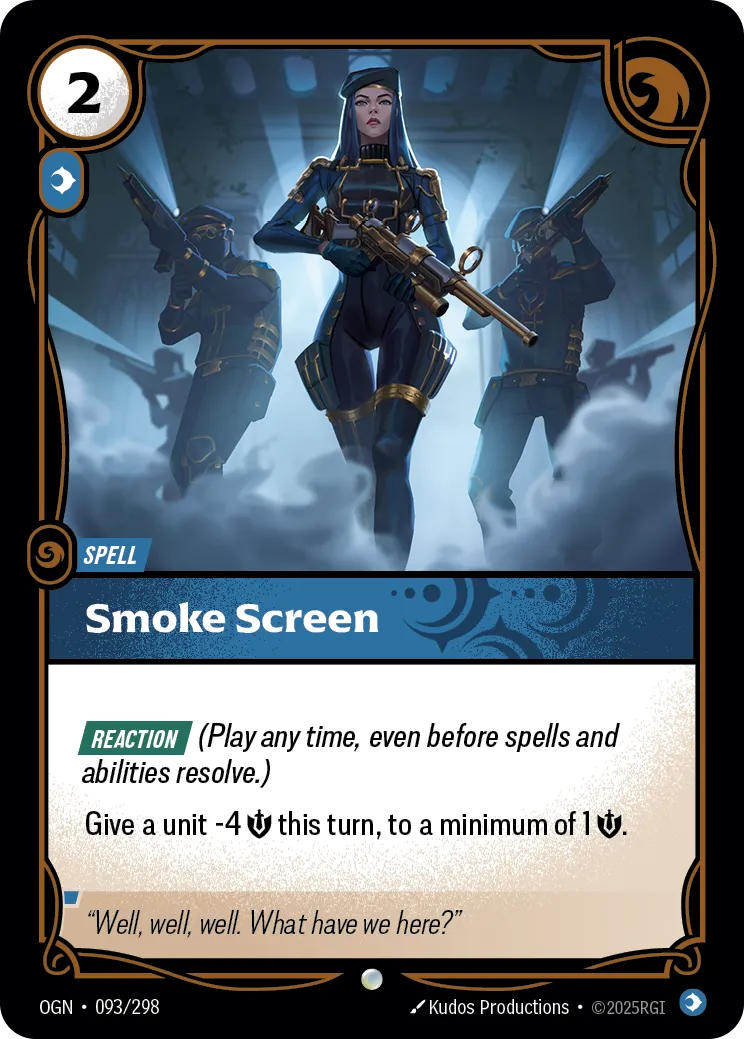 Smoke Screen (OGN-093/298) [Riftbound: Origins]