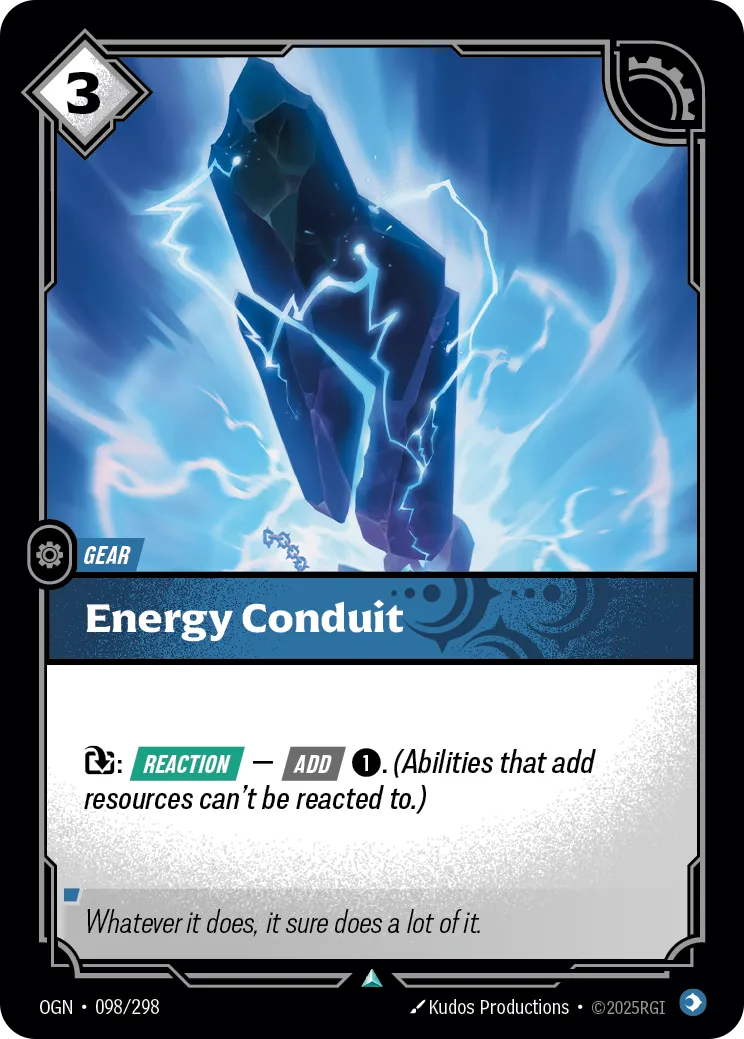 Energy Conduit (OGN-098/298) [Riftbound: Origins]