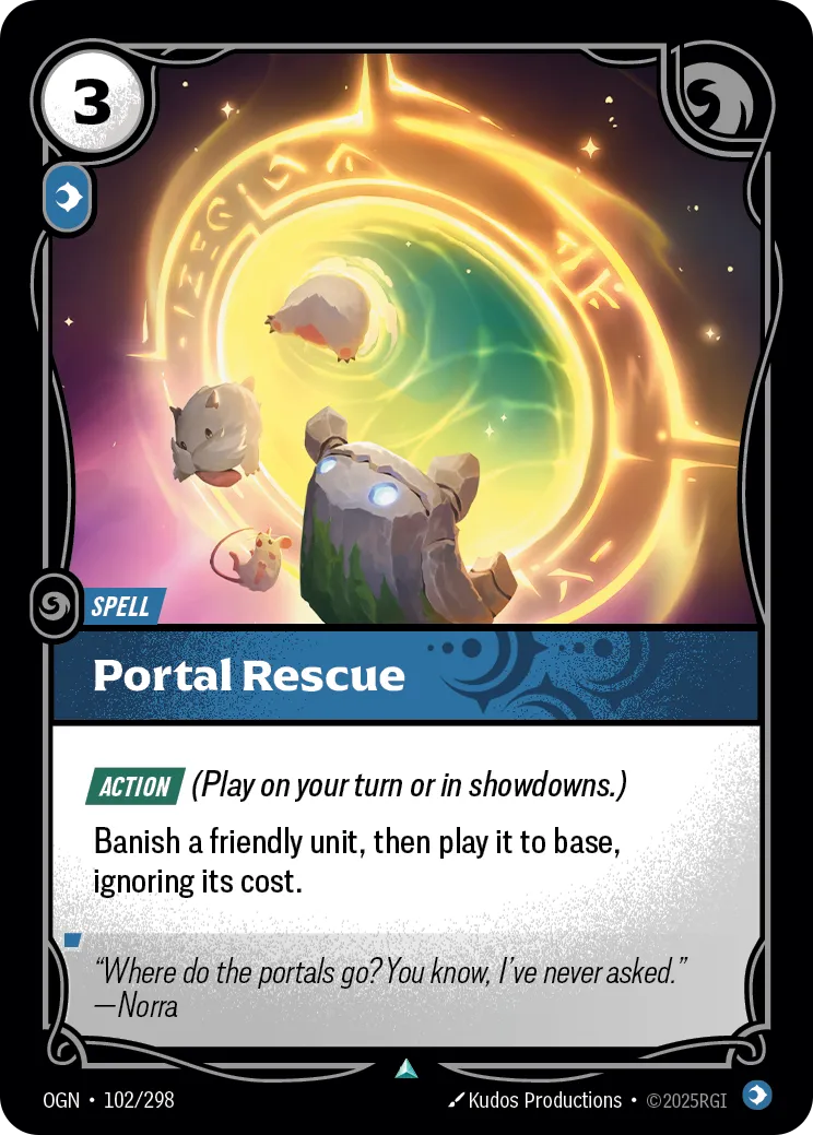 Portal Rescue (OGN-102/298) [Riftbound: Origins]