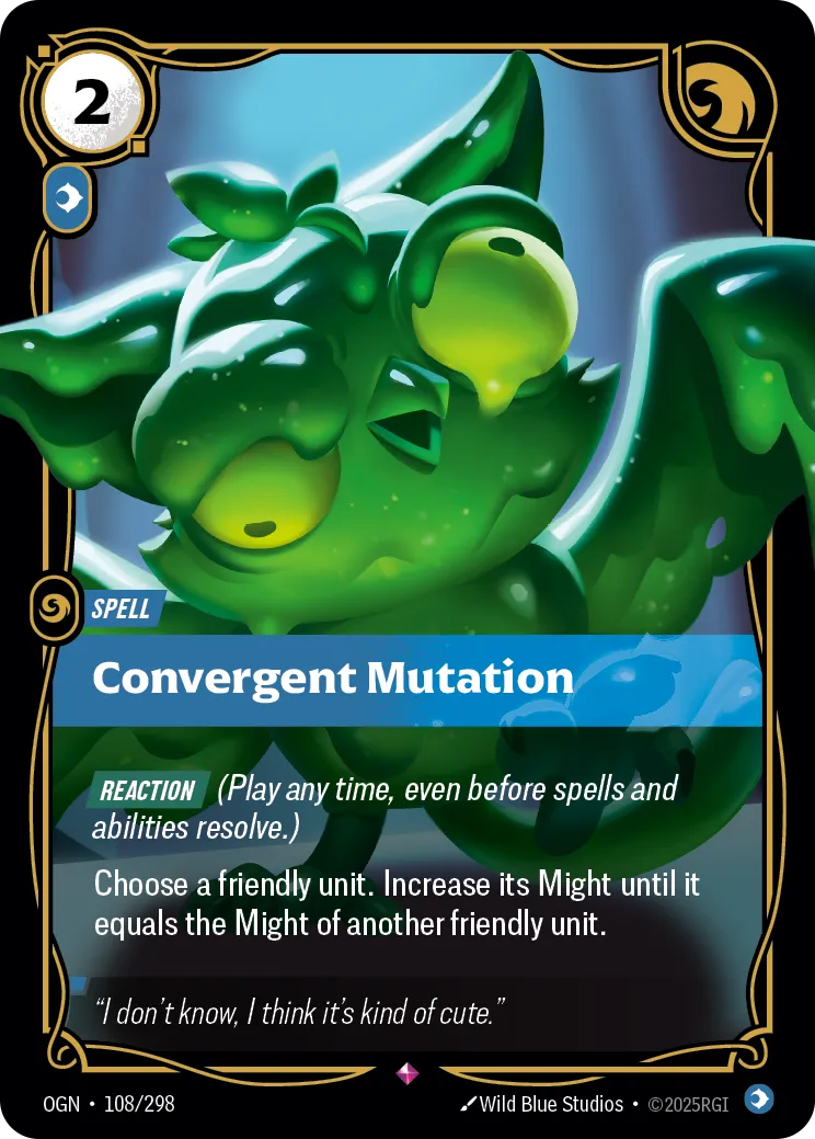 Convergent Mutation (OGN-108/298) [Riftbound: Origins]