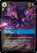 Kai'Sa, Evolutionary (OGN-112/298) [Riftbound: Origins]