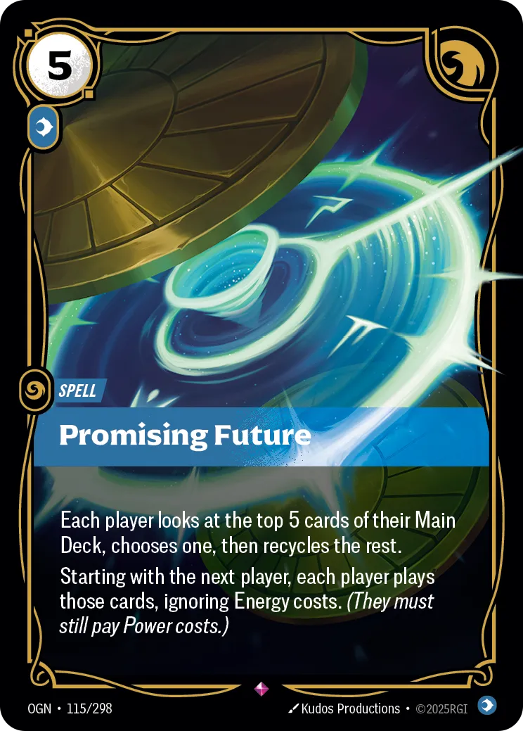 Promising Future (OGN-115/298) [Riftbound: Origins]