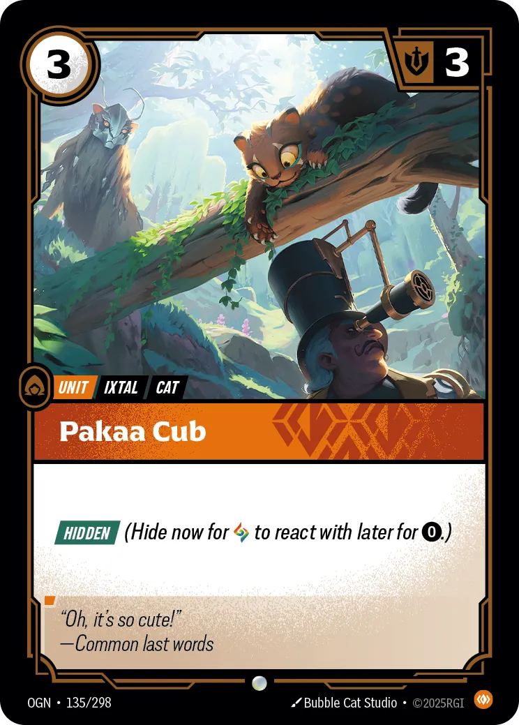 Pakaa Cub (OGN-135/298) [Riftbound: Origins]