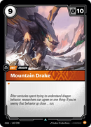 Mountain Drake (OGN-142/298) [Riftbound: Origins]