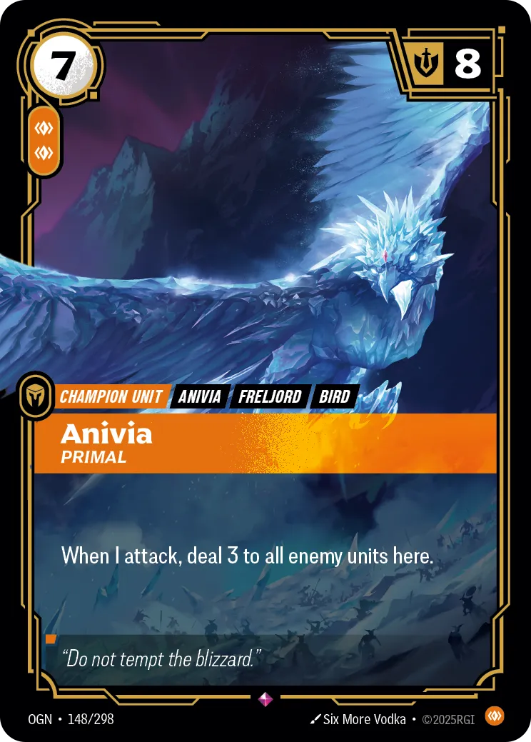 Anivia, Primal (OGN-148/298) [Riftbound: Origins]