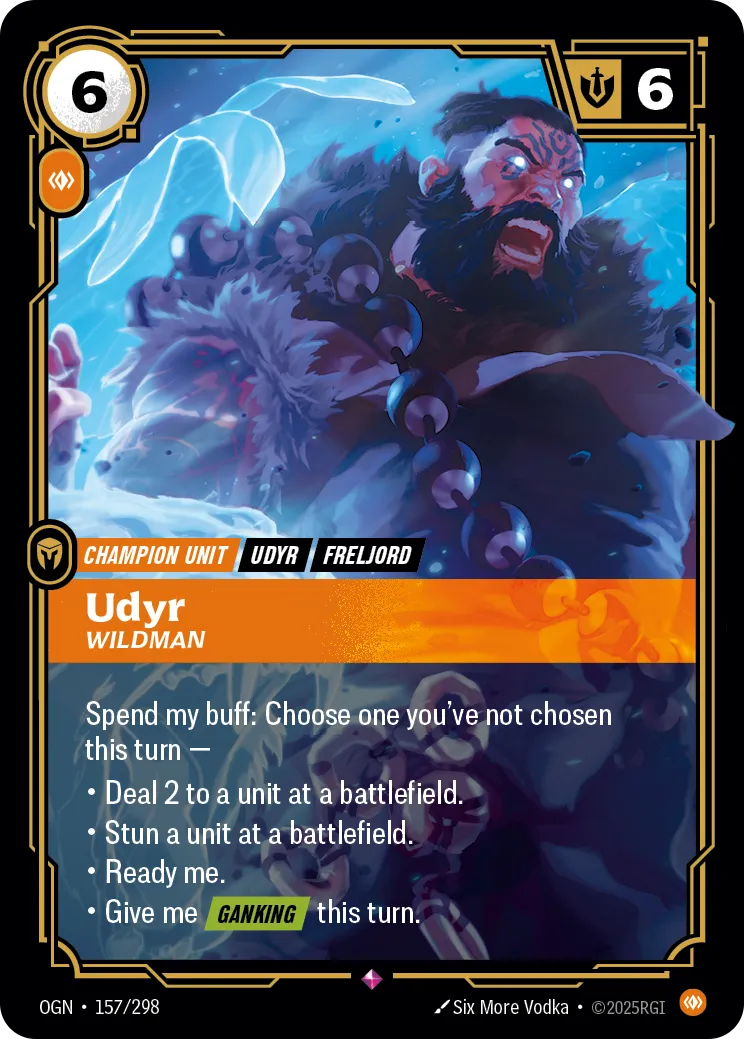 Udyr, Wildman (OGN-157/298) [Riftbound: Origins]