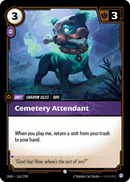 Cemetery Attendant (OGN-165/298) [Riftbound: Origins]