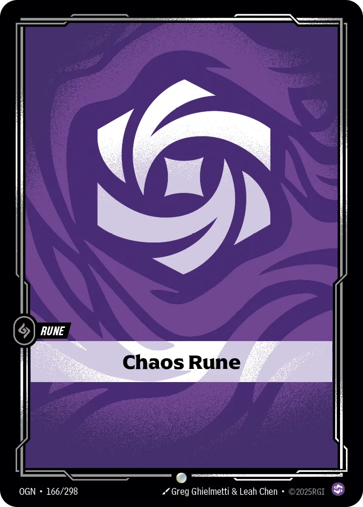Chaos Rune (OGN-166/298) [Riftbound: Origins]
