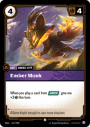 Ember Monk (OGN-167/298) [Riftbound: Origins]