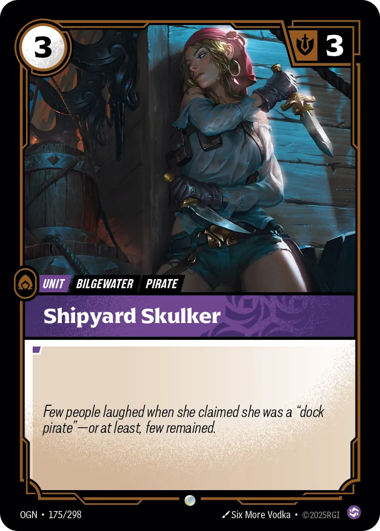 Shipyard Skulker (OGN-175/298) [Riftbound: Origins]