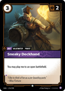 Sneaky Deckhand (OGN-176/298) [Riftbound: Origins]