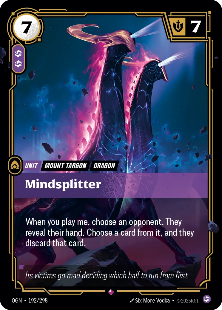 Mindsplitter (OGN-192/298) [Riftbound: Origins]