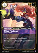 Miss Fortune, Buccaneer (Alternate Art) (OGN-193a/298) [Riftbound: Origins]