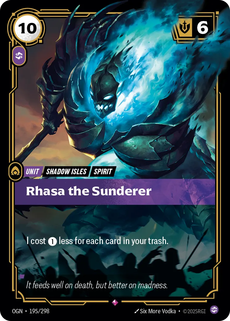 Rhasa the Sunderer (OGN-195/298) [Riftbound: Origins]