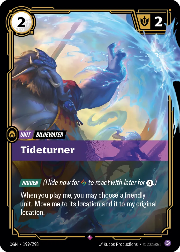 Tideturner (OGN-199/298) [Riftbound: Origins]