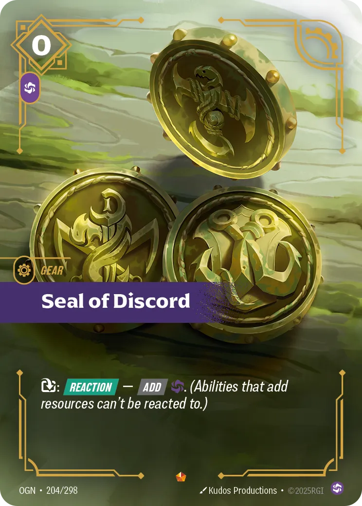 Seal of Discord (OGN-204/298) [Riftbound: Origins]