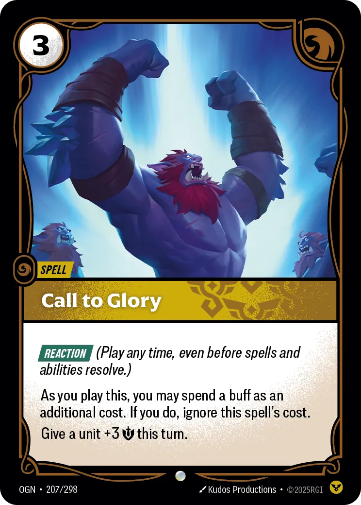Call to Glory (OGN-207/298) [Riftbound: Origins]
