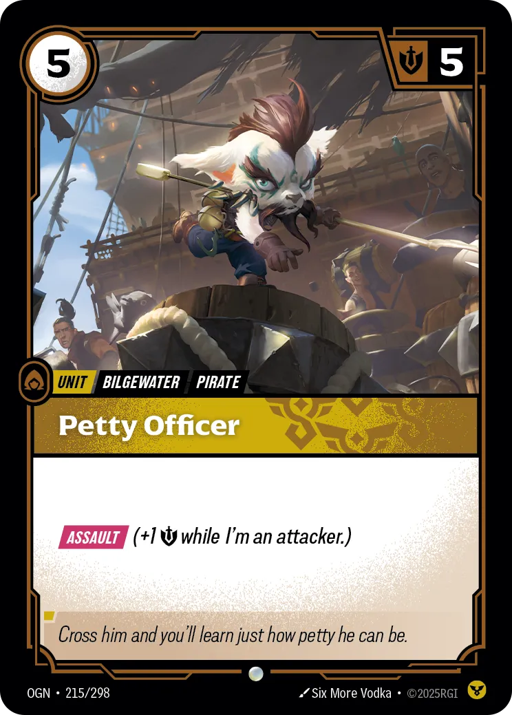 Petty Officer (OGN-215/298) [Riftbound: Origins]