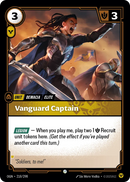 Vanguard Captain (OGN-218/298) [Riftbound: Origins]