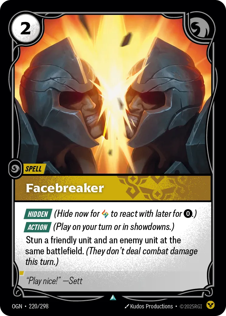 Facebreaker (OGN-220/298) [Riftbound: Origins]