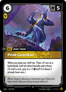 Peak Guardian (OGN-223/298) [Riftbound: Origins]