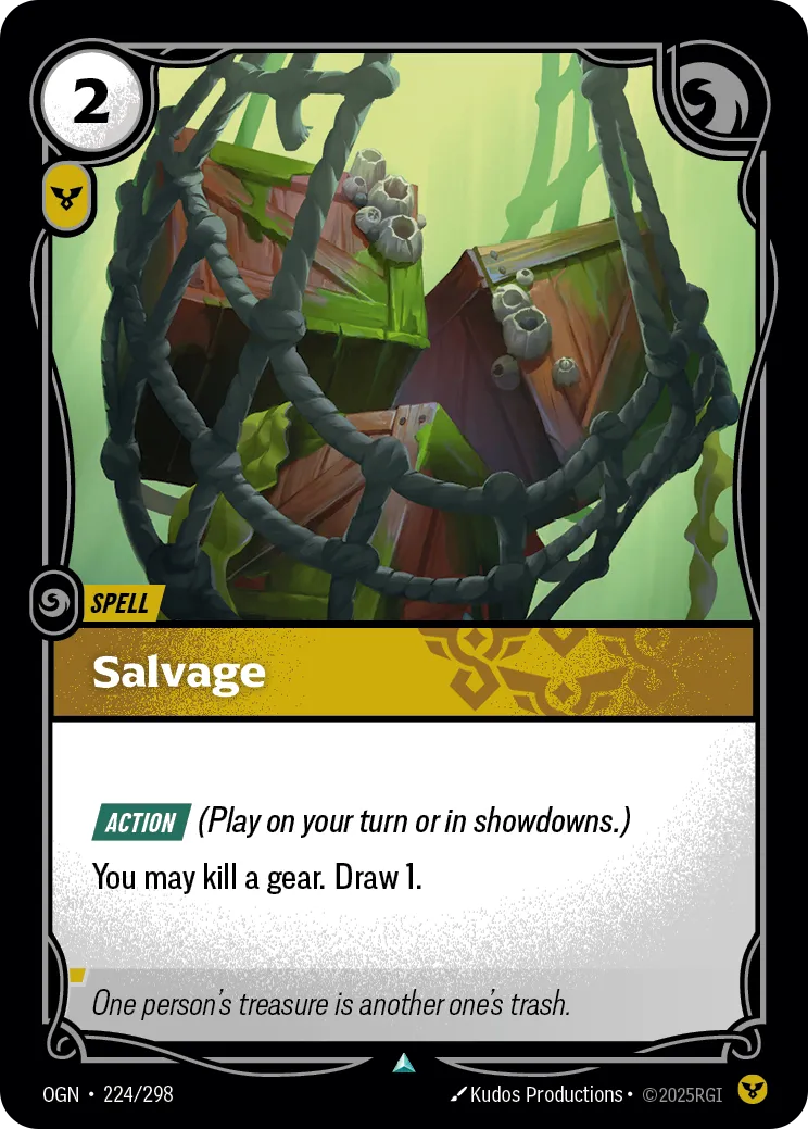 Salvage (OGN-224/298) [Riftbound: Origins]
