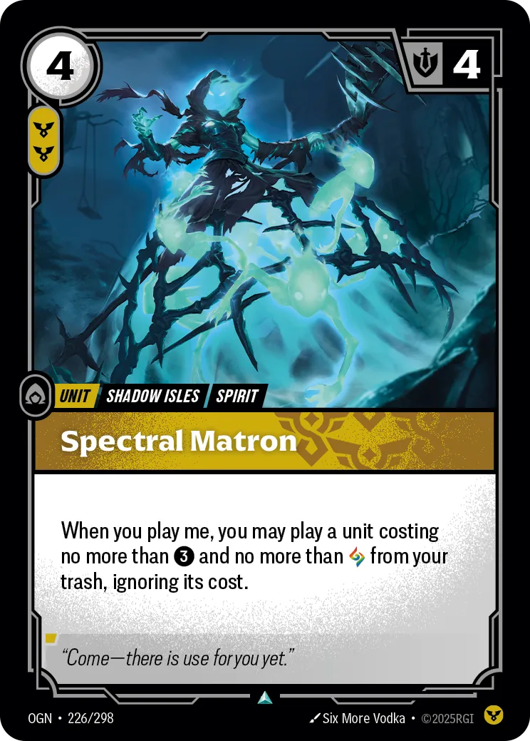 Spectral Matron (OGN-226/298) [Riftbound: Origins]