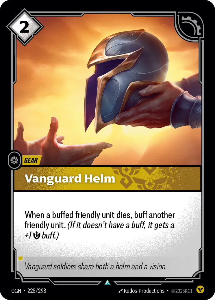 Vanguard Helm (OGN-228/298) [Riftbound: Origins]