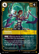 Karma, Channeler (OGN-235/298) [Riftbound: Origins]