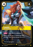 Leona, Determined (Alternate Art) (OGN-238a/298) [Riftbound: Origins]