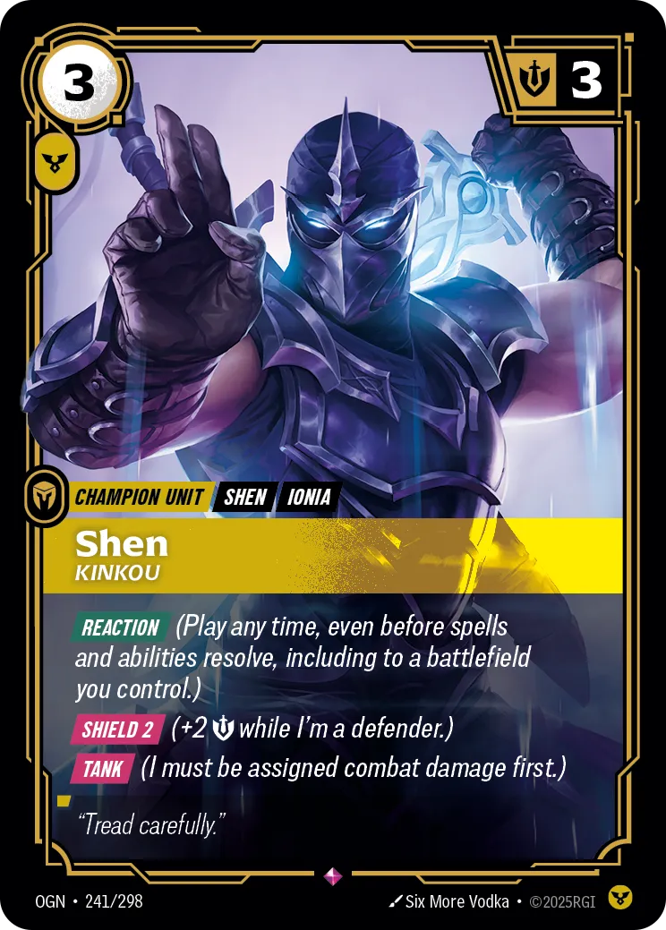 Shen, Kinkou (OGN-241/298) [Riftbound: Origins]