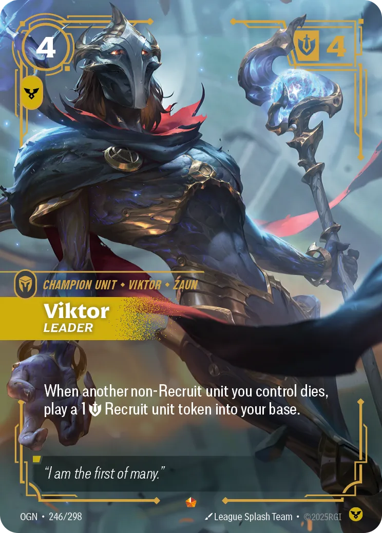 Viktor, Leader (OGN-246/298) [Riftbound: Origins]
