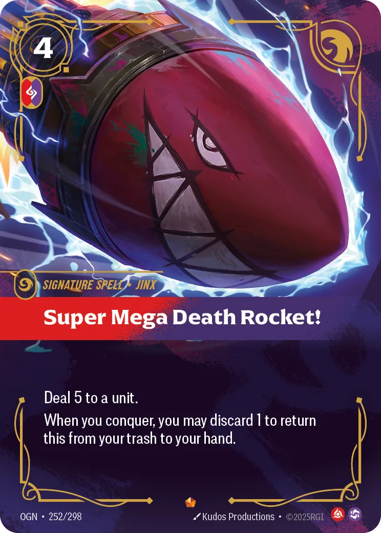 Super Mega Death Rocket! (OGN-252/298) [Riftbound: Origins]