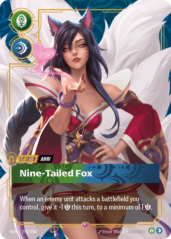 Ahri, Nine-Tailed Fox (OGN-255/298) [Riftbound: Origins]