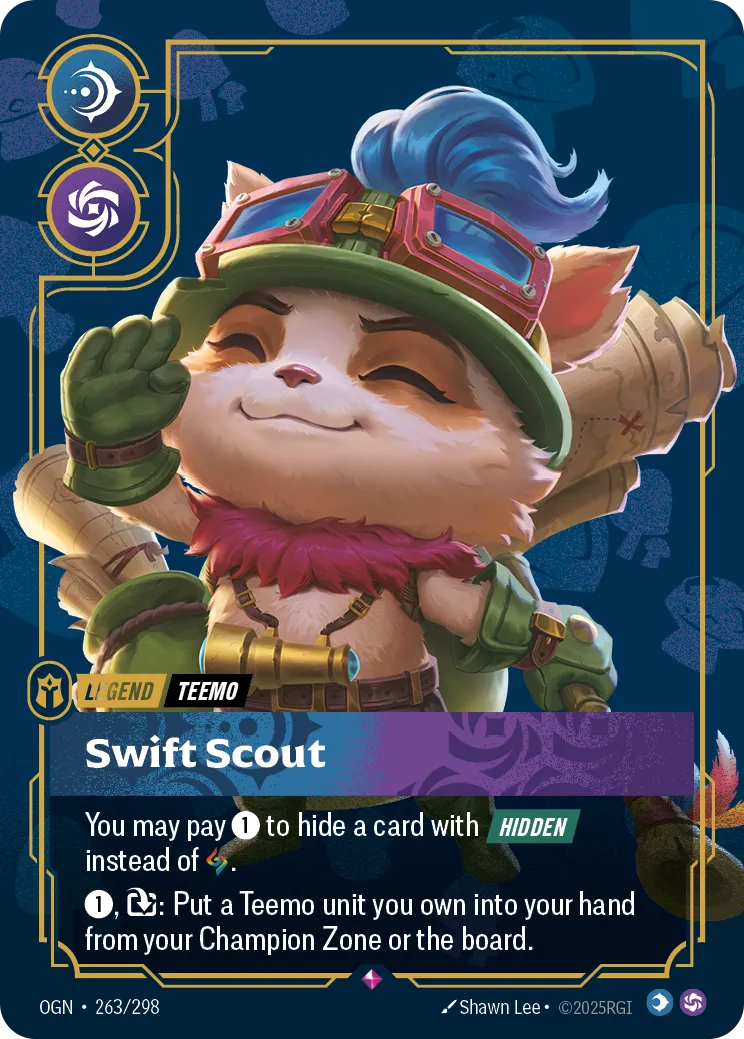 Teemo, Swift Scout (OGN-263/298) [Riftbound: Origins]