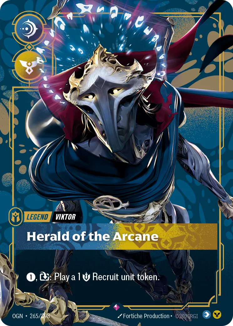 Viktor, Herald of the Arcane (OGN-265/298) [Riftbound: Origins]