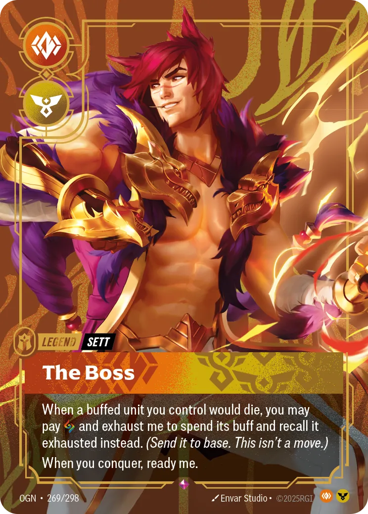 Sett, The Boss (OGN-269/298) [Riftbound: Origins]