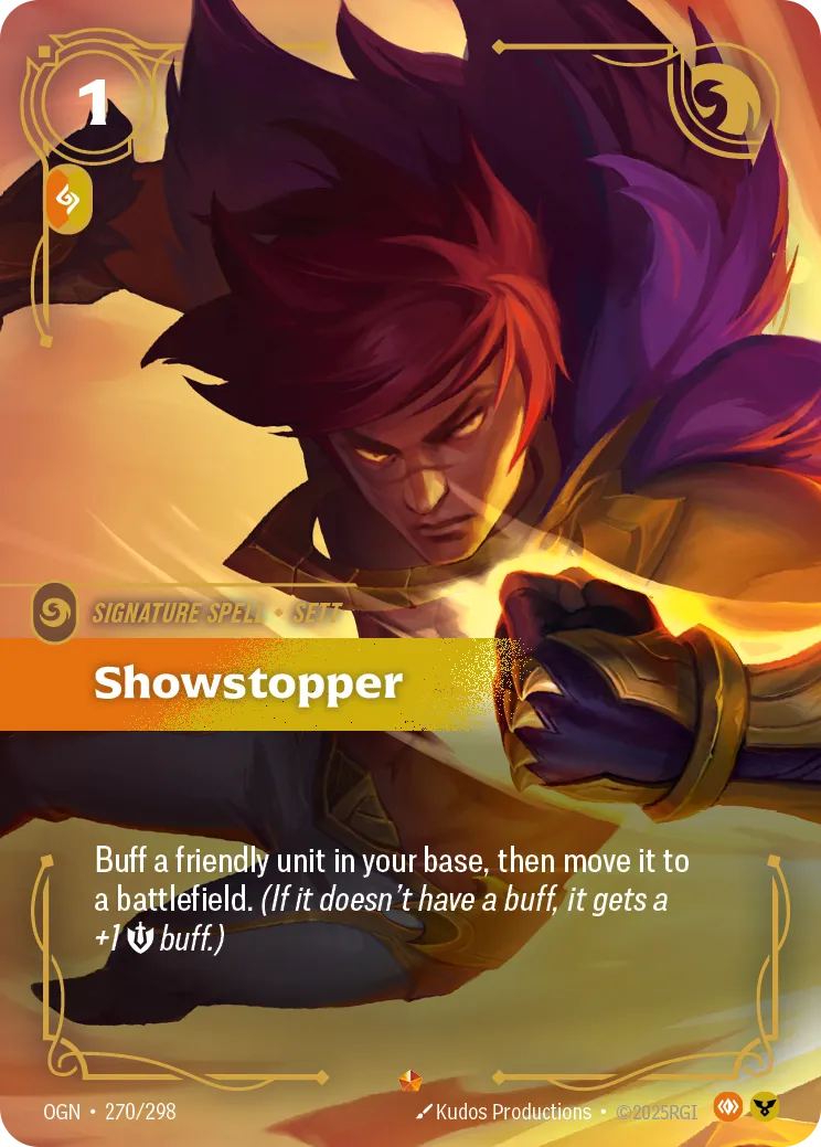Showstopper (OGN-270/298) [Riftbound: Origins]