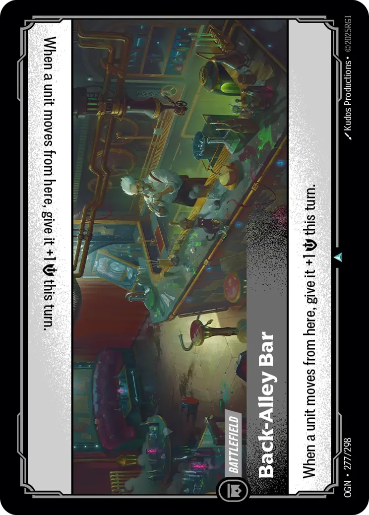 Back-Alley Bar (OGN-277/298) [Riftbound: Origins]