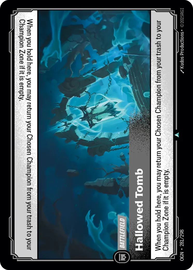 Hallowed Tomb (OGN-281/298) [Riftbound: Origins]
