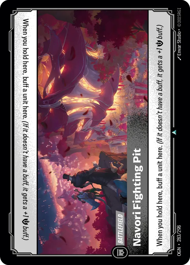 Navori Fighting Pit (OGN-283/298) [Riftbound: Origins]